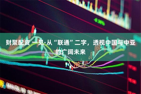 财聚配资 一见·从“联通”二字，透视中国与中亚的广阔未来