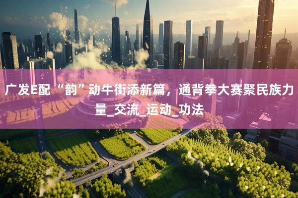 广发E配 “韵”动牛街添新篇，通背拳大赛聚民族力量_交流_运动_功法
